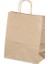 Burgu Saplı Kraft Kağıt Çanta 19X8X24 cm 2