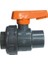 Ball Valve 1 1/2", Single Union Bspp, Plastic, Grey 1