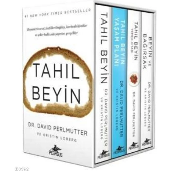 Tahıl Beyin Kutulu Özel Set (4 Kitap) - David Perlmutter