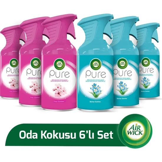 Air Wick Pure Manuel Sprey 6 Lı Set
