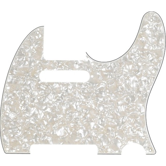 Fender 8Hole Mount Telecaster Pickguards Aged White Pearl Fiyatı