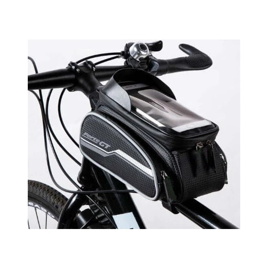 Forte Gt 6 Inç Su Geçirmez Dokunmatik Ekran Bisiklet Kadro Üstü Çanta