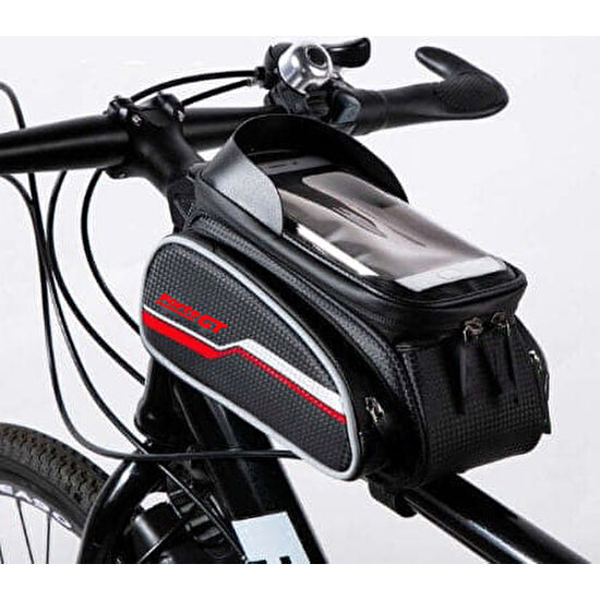 Forte Gt 6 Inç Su Geçirmez Dokunmatik Ekran Bisiklet Kadro Üstü Çanta