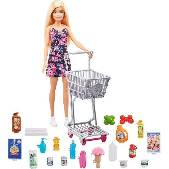 Barbie Matel Markette Model Oyuncak