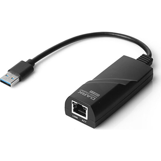 Dark USB 3.0 To Ethernet Çevirici Dönüştürücü Adaptör (Gigabit DESTEKLI)(DK-NT-U3GLAN2)
