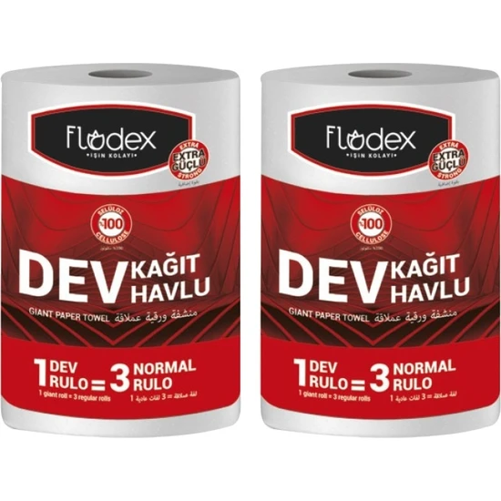 Flodex Dev Kağıt Havlu 2' Li