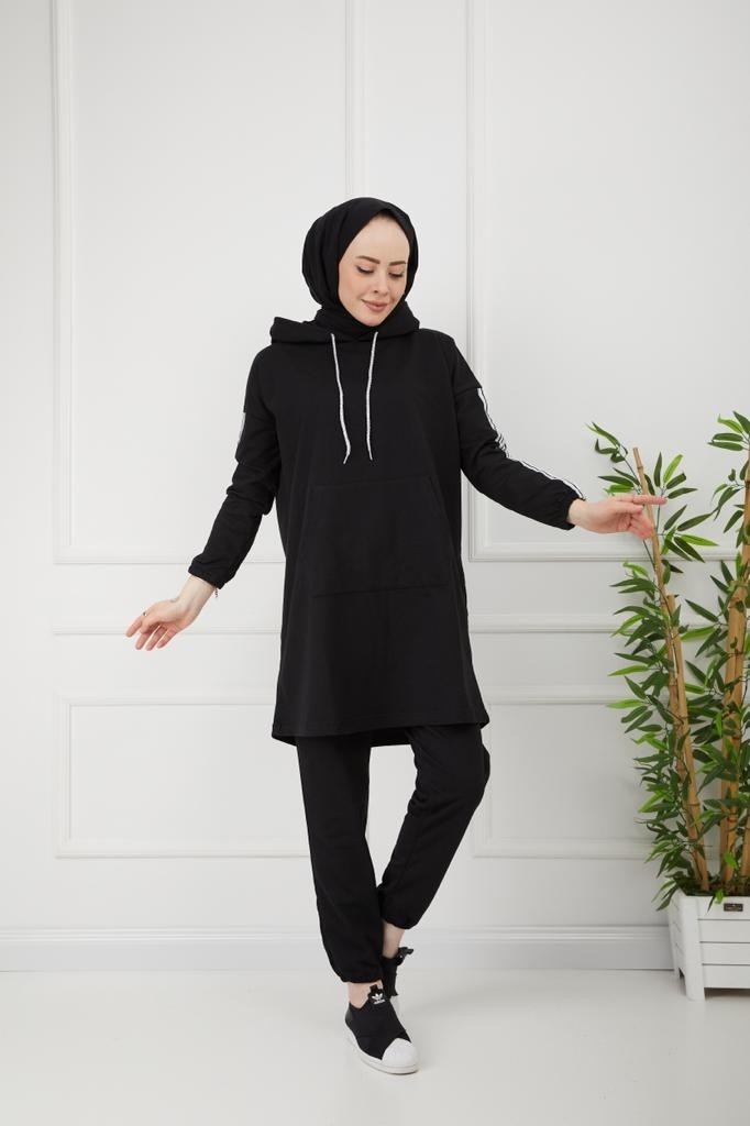 Cng Moda Oversize Model Tesettür Eşofman Takımı