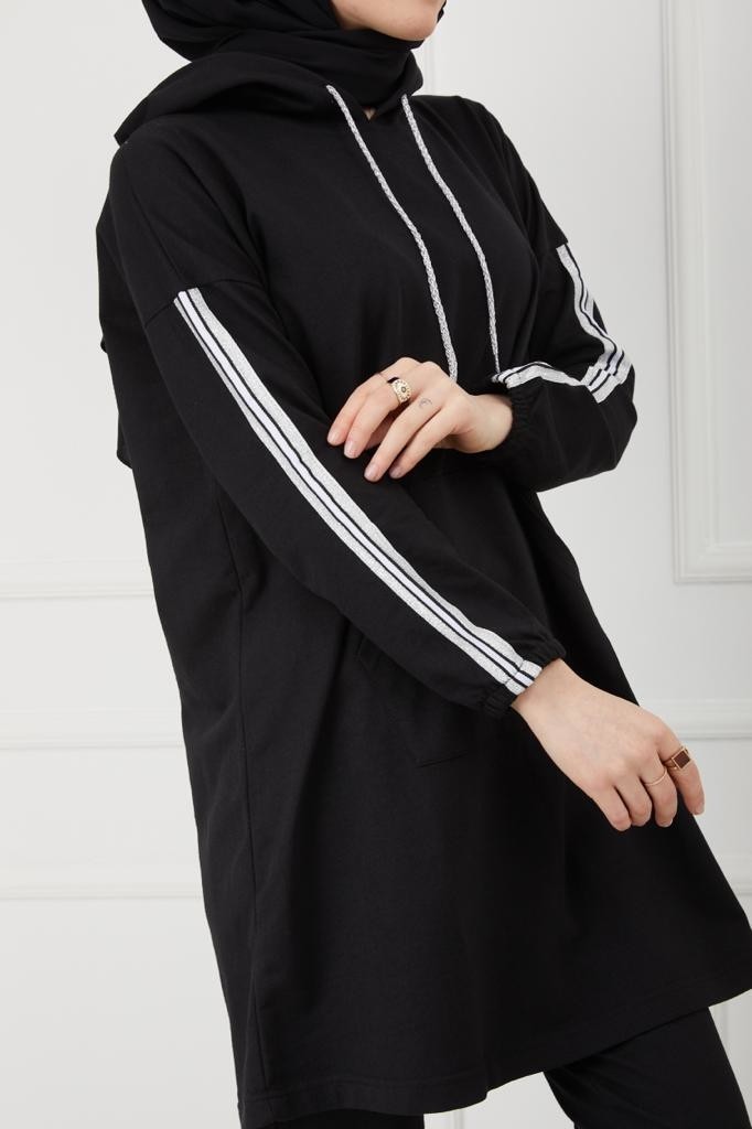 Cng Moda Oversize Model Tesettür Eşofman Takımı görsel 3
