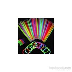 Glow Stick Fosforlu Kırılan Çubuk - 100 Adet