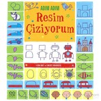 1001 Çiçek Kitaplar ı: Adım Adım Boyama ve Resim Çizme - Candice Whatmore & Fiona Watt ( Grubu)