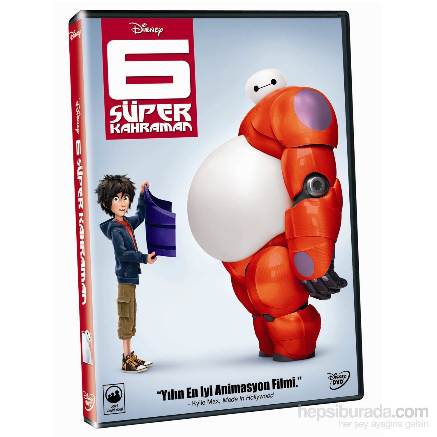 Big Hero 6 6 Süper Kahraman Dvd Fiyatı Taksit Seçenekleri 2523