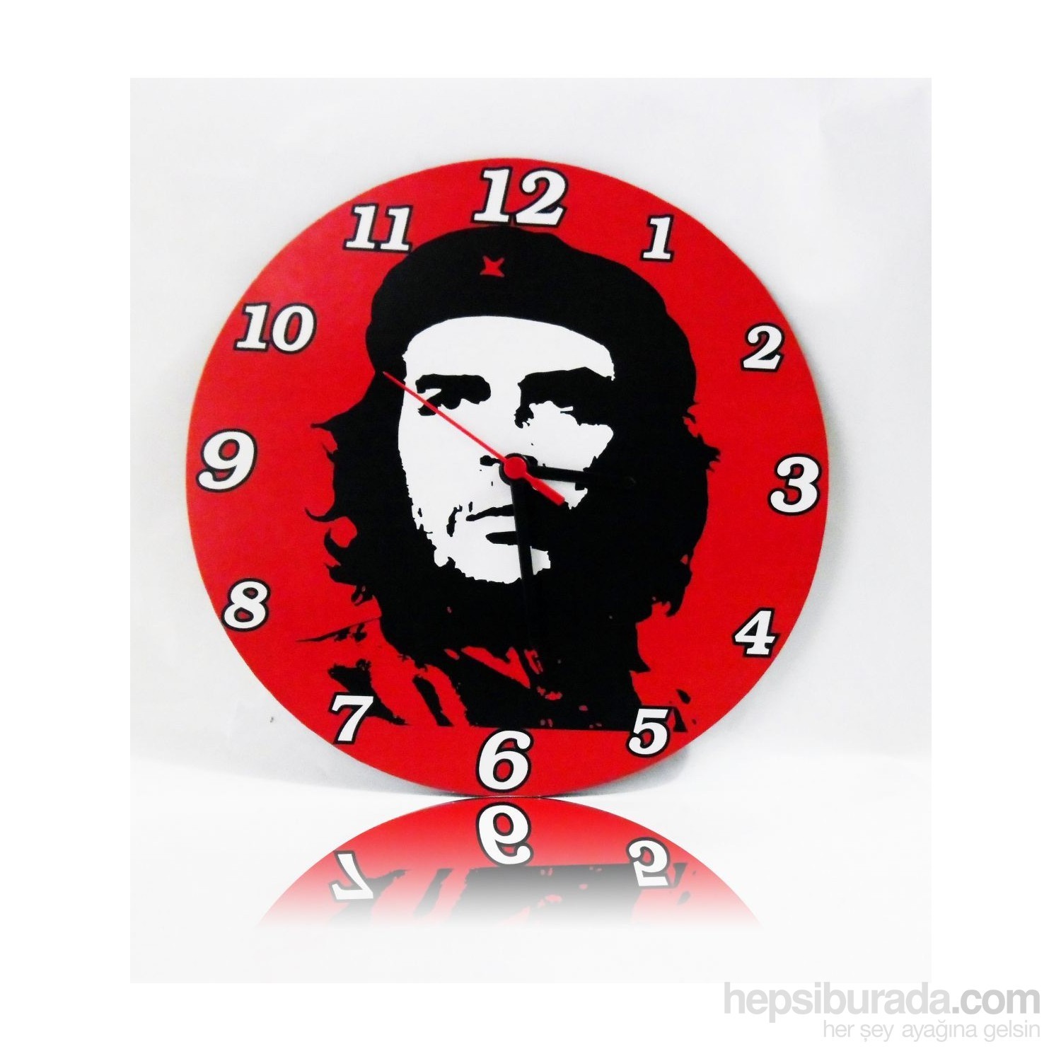 Köstebek Ernesto Che Guevara Ahşap Duvar Saati Fiyatı