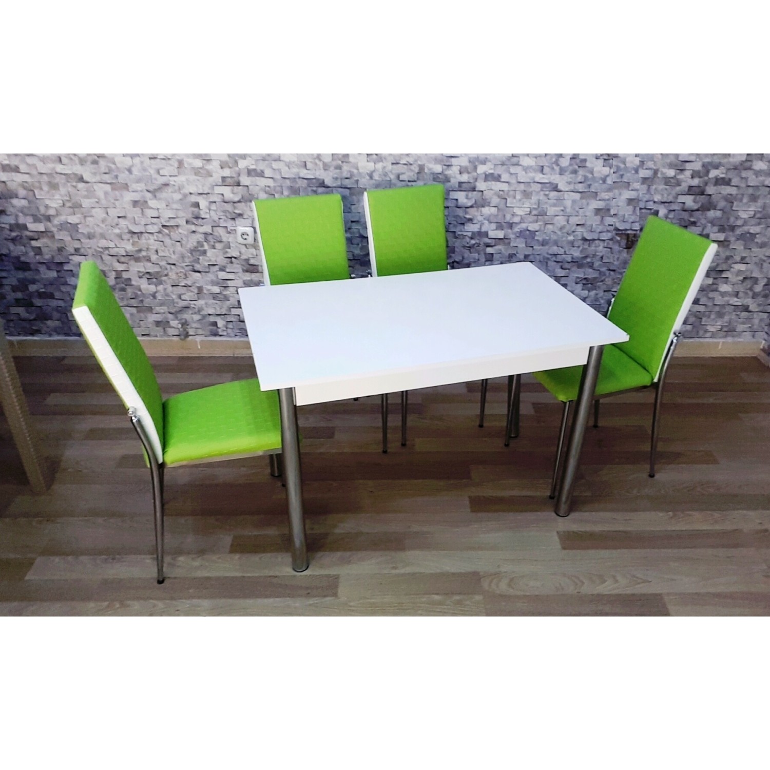 Kutuphome Masa Sandalye Takımı Gözde Yeşil Fiyatı