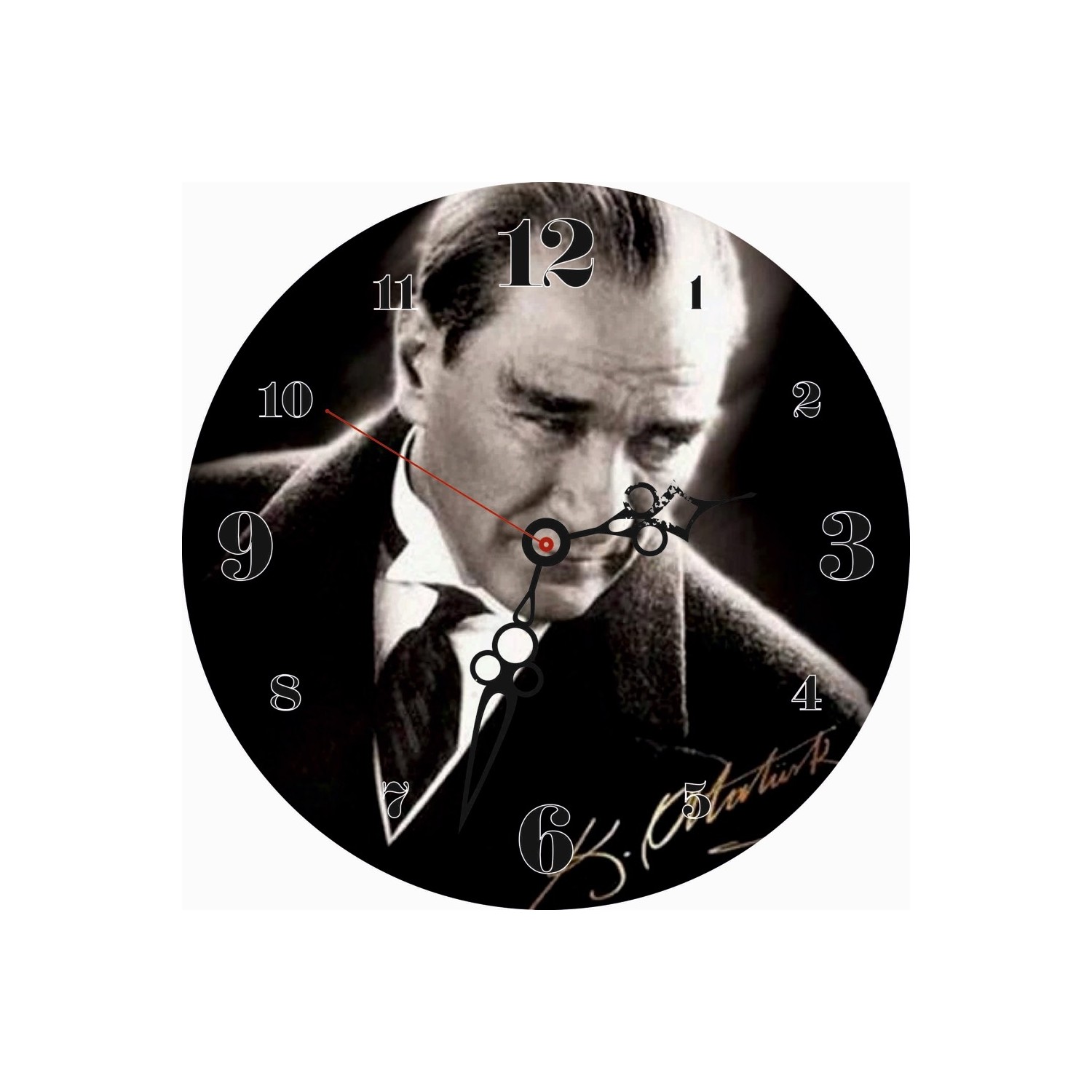 Ulu Önder Atatürk Kanvas Duvar Saati Fiyatı Taksit Seçenekleri