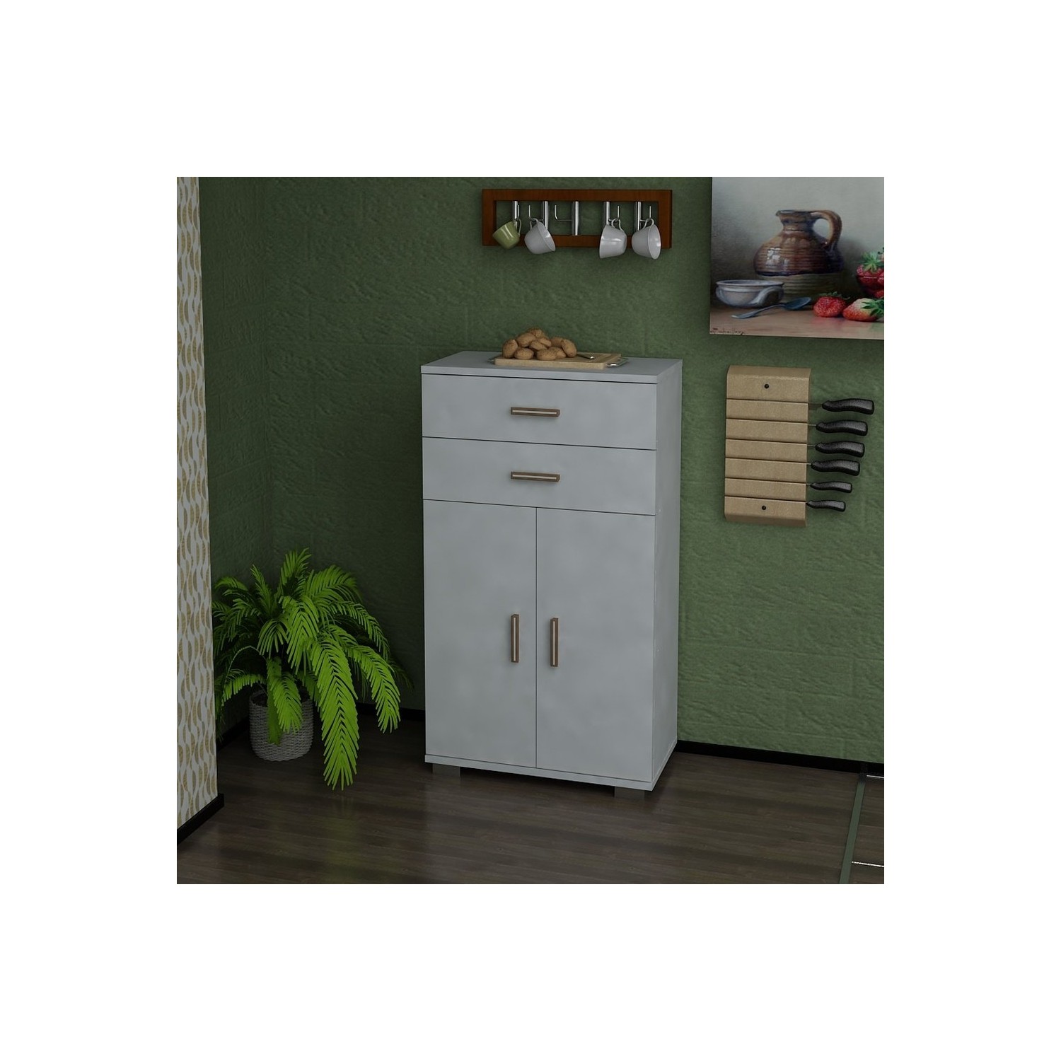 Sanal Mobilya Ayakkabılık Portmanto Antre Dolabı Fiyatı