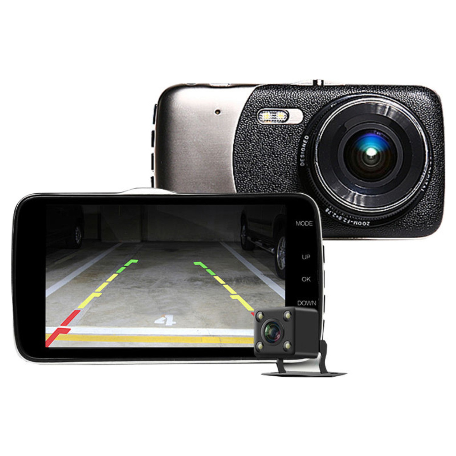 Novatek 4 inç IPS Ekran Novatek NT83D Araç İçi Kamera Fiyatı