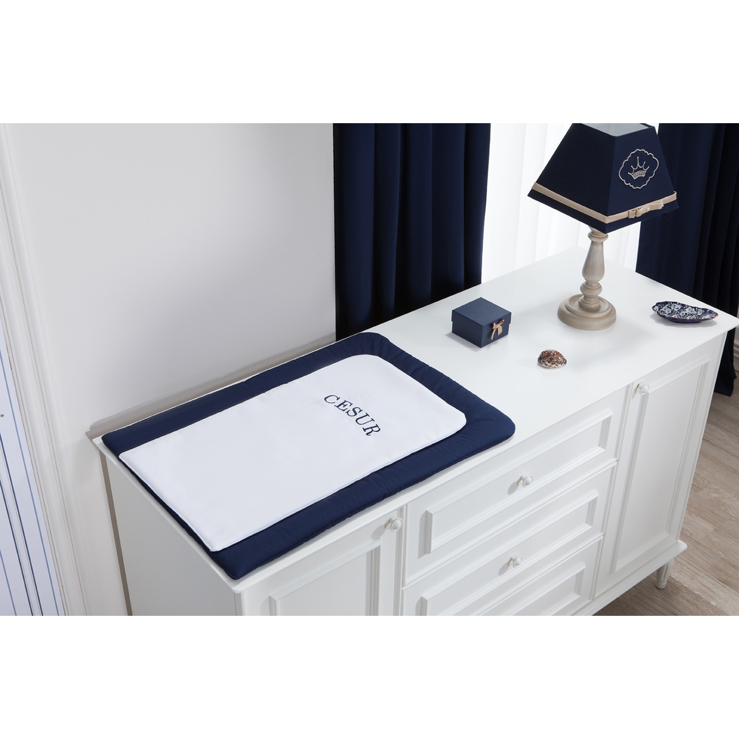 My Wish Royal Blue Bebek Alt Açma Minderi Fiyatı