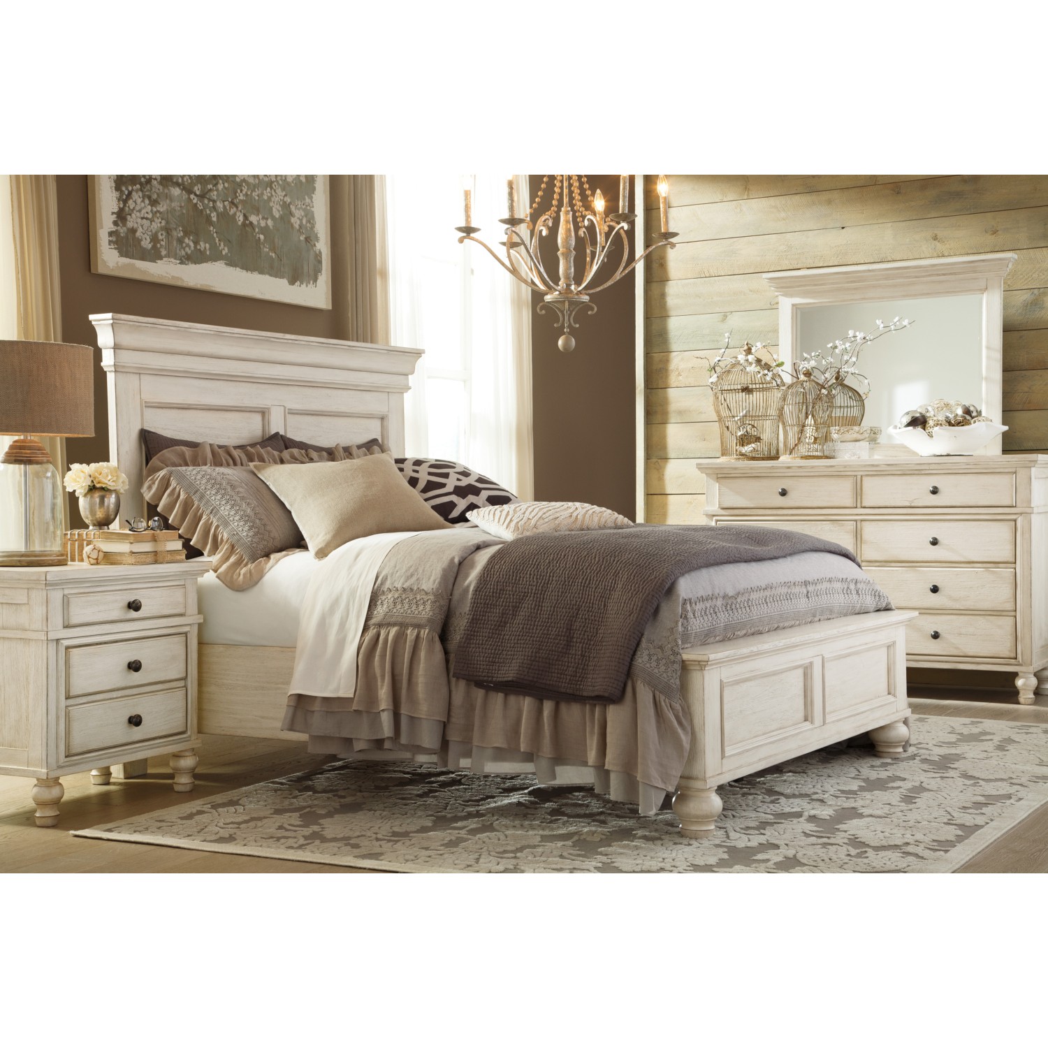 Ashley Furniture Marsilona Aynalı Şifonyer Fiyatı