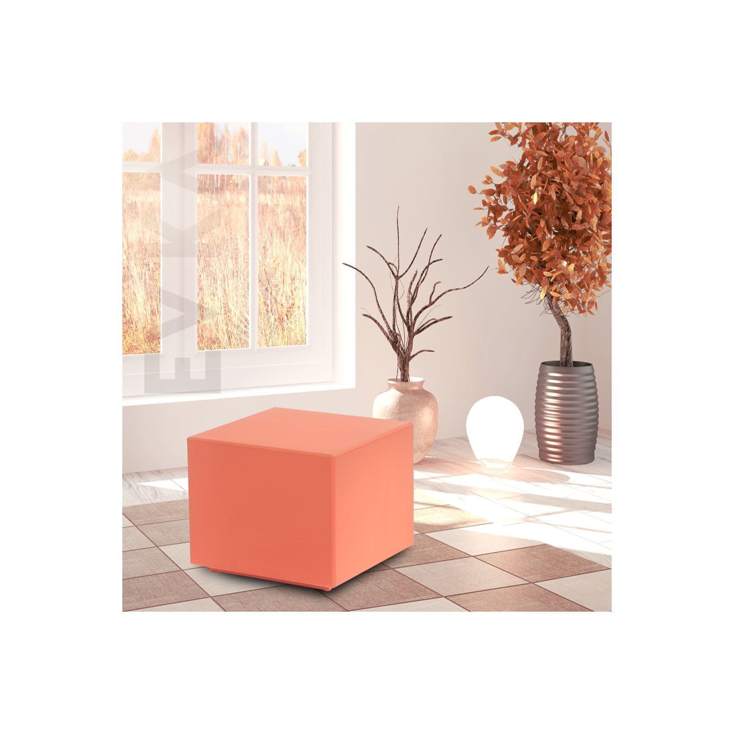 Evka Ahşap Zemax Sehpa Turuncu Fiyatı Taksit Seçenekleri