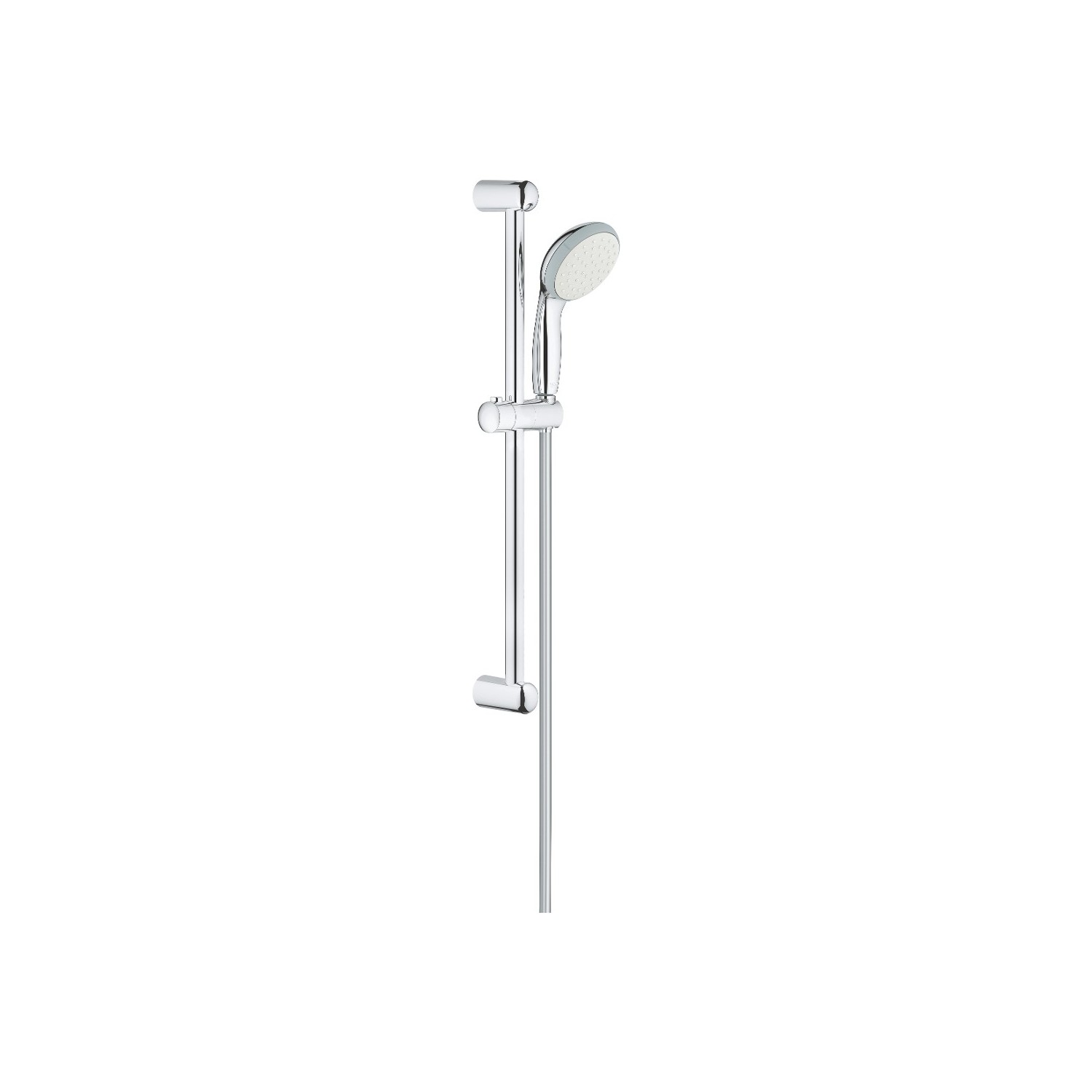 Grohe Vitalio Go 100 Duschsystem - Handbrause & Halter, SpeedClean, Chrom