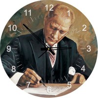 Art Puzzle Atatürk Çankaya Köşkü'nde Çalışırken (570 Parça,Saat Puzzle)