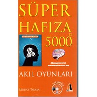 Süper Hafıza 5000 Turuncu Kitap (Cd'li) - Akıl Oyunları - Murat Takma