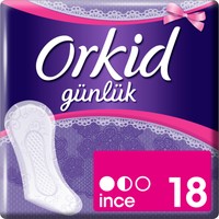Orkid Yaprak Pamuksu Günlük Ped Normal 18 Adet Tekli Paket