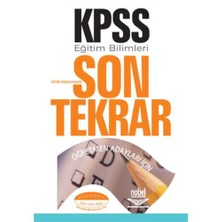 Kpss Eğitim Bilimleri Son Tekrar