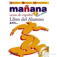 Mañana 1 Libro del Alumno A1 +CD (İspanyolca Temel Seviye Ders Kitabı +CD)
