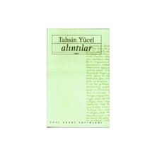 Alıntılar-Tahsin Yücel