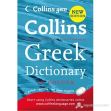 Collins Yayınları Gem Greek Dictionary-Carol Mccann