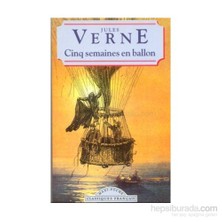 Multilingual Yabancı Dil Yayınları Cinq Semanies En Ballon - Jules Verne / (Imprimerie France Paris)