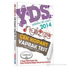 Yediiklim Yayınları YDS İngilizce Çek Kopart Yaprak Test