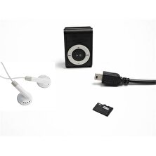 Player PL-101 8GB Mp3 Çalar - Siyah