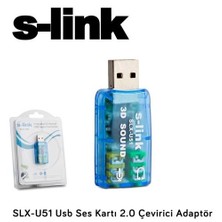 S-Link SLX-U51 USB 2.0 Ses Kartı