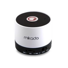Mikado MD-14BT Beyaz TF Kart Destekli Bluetooth Şarjlı Speaker