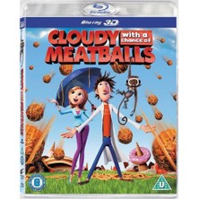Cloudy With A Chance Of Meatball (Köfte Yağmuru) (3D Blu-Ray Disc)