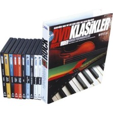 DVD Klasikler Rock Müzik Seti (10 DVD + 10 Fasikül)