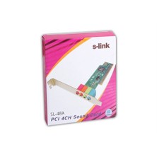 S-Link Sl-48A Pcı 4 Kanal Ses Kart