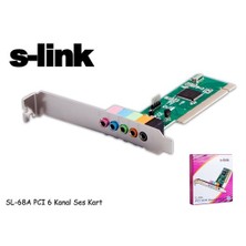 S-Link Sl-68A Pcı 6 Kanal Ses Kart