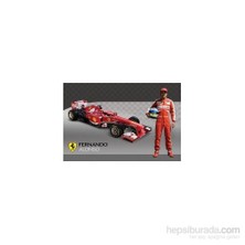 Maxi Poster Ferrari Alonso & Car