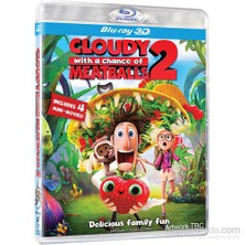 Cloudy With a Chance of Meatballs 2 (Köfte Yağmuru 2) (3D+2D Blu-Ray Disc)