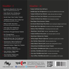 Bekir Sıdkı Sezgin - Klasikler 1-2 ( CD )