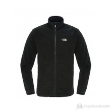 The North Face - M 100 Glacier Full Zip Fleece  Erkek Polar Siyah