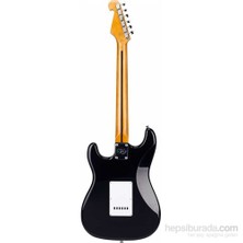 SX SST57 BK Stratocaster Elektro Gitar (Black)