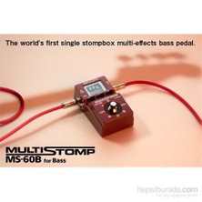 Zoom MS-60B MultiStomp Bass Efekt Prosesörü