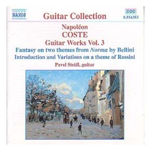 Napoleon Coste - Guitar Works Vol. 3 (Cd)