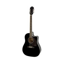 Epiphone J-45EC Studio - Solid Top Fishman Presys-II Elektro Akustik Gitar (Ebony)