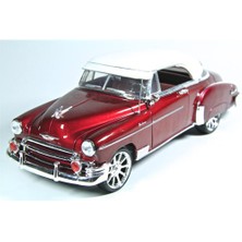 Motormax 1:18 1950 Chevy Bel Air Kırmızı Diecast Model Araba