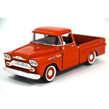 Motormax 1:24 1958 Chevy Apache Fleetside Pickup -Kırmızı Model Araba